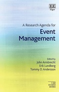 Cover: A Research Agenda for Event Management - Edward Elgar Publishing