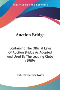 Abbildung von: Auction Bridge - Kessinger Publishing
