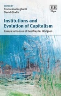 Cover: Institutions and Evolution of Capitalism - Edward Elgar Publishing