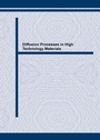 Cover: Diffusion Processes in High Technology Materials - Trans Tech Publications Ltd