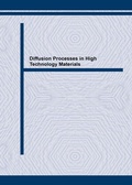 Cover: Diffusion Processes in High Technology Materials - Trans Tech Publications Ltd