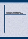 Cover: Diffusion in Solids and High Temperature Oxidation of Metals - Trans Tech Publications Ltd