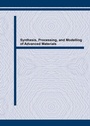 Cover: Synthesis, Processing, and Modelling of Advanced Materials - Trans Tech Publications Ltd