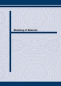 Cover: Modeling of Materials - Trans Tech Publications Ltd