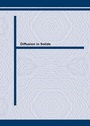 Cover: Diffusion in Solids - Trans Tech Publications Ltd
