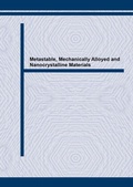 Cover: Metastable, Mechanically Alloyed and Nanocrystalline Materials 1995 - Trans Tech Publications Ltd