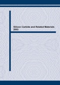 Cover: Silicon Carbide and Related Materials 2003 - Trans Tech Publications Ltd