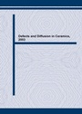 Cover: Defects and Diffusion in Ceramics V - Trans Tech Publications Ltd