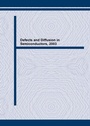 Cover: Defects and Diffusion in Semiconductors VI - Trans Tech Publications Ltd