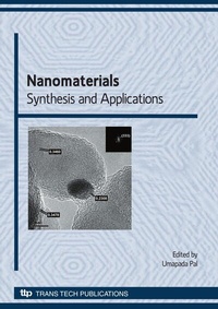 Enlarge image Cover: Nanomaterials Synthesis and Applications - Trans Tech Publications Ltd