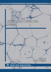 Abbildung von: Diffusion and Defect Data Vol. 15 - Trans Tech Publications Ltd