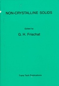 Cover: Non-Crystalline Solids - Trans Tech Publications Ltd