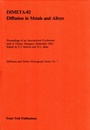 Cover: Diffusion in Metals and Alloys - Trans Tech Publications Ltd
