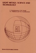 Cover: Light Metals: Science and Technology - Trans Tech Publications Ltd