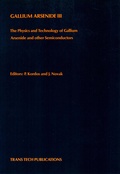 Cover: Gallium Arsenide III - Trans Tech Publications Ltd