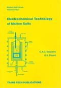 Cover: Electrochemical Technology of Molten Salts - Trans Tech Publications Ltd