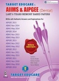 Cover: Target Educare's AIIMS & AIPGEE (Dental) - Jaypee Brothers Medical Publishers