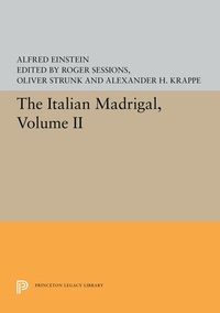 Abbildung von: The Italian Madrigal - Princeton University Press