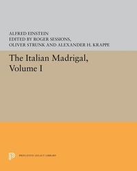 Abbildung von: The Italian Madrigal - Princeton University Press