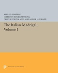 Cover: The Italian Madrigal - Princeton University Press