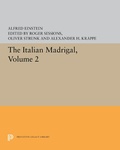 Cover: The Italian Madrigal - Princeton University Press
