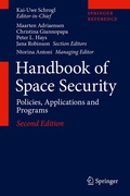 Cover: Handbook of Space Security - Springer