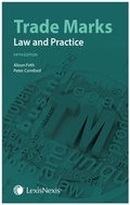 Cover: Trade Marks - Jordan Publishing
