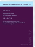 Cover: Supplement to the Akkadian Dictionaries - Harrassowitz Verlag