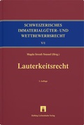 Cover: Lauterkeitsrecht - Helbing & Lichtenhahn
