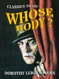 Cover: Whose Body? - OTB eBook publishing