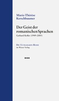 Cover: Der Geist der romanischen Sprachen - Wieser Verlag
