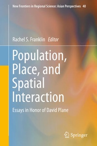 Enlarge image Cover: Population, Place, and Spatial Interaction - Springer