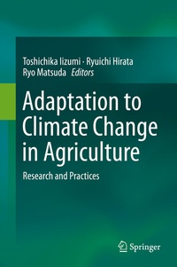 Abbildung von: Adaptation to Climate Change in Agriculture - Springer