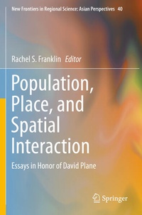Enlarge image Cover: Population, Place, and Spatial Interaction - Springer
