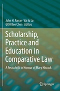 Cover: Scholarship, Practice and Education in Comparative Law - Springer