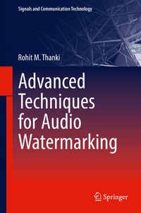 Enlarge image Cover: Advanced Techniques for Audio Watermarking - Springer