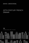 Cover: 20Th Century French Drama - Columbia University Press