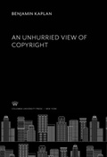 Cover: An Unhurried View of Copyright - Columbia University Press