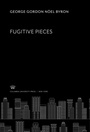 Cover: Fugitive Pieces - Columbia University Press