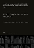 Cover: Essays on Jewish Life and Thought - Columbia University Press