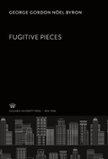 Cover: Fugitive Pieces - Columbia University Press