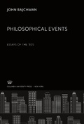 Cover: Philosophical Events Essays of the '80S - Columbia University Press