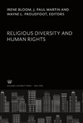 Cover: Religious Diversity and Human Rights - Columbia University Press