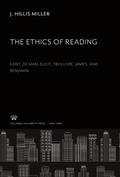 Cover: The Ethics of Reading - Columbia University Press
