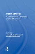 Cover: Insect Behavior - CRC Press
