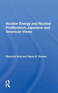 Cover: Nuclear Energy And Nuclear Proliferation - Routledge