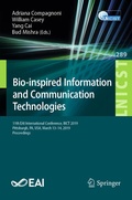 Cover: Bio-inspired Information and Communication Technologies - Springer