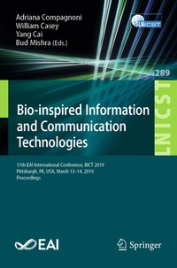 Enlarge image Cover: Bio-inspired Information and Communication Technologies - Springer