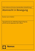 Abbildung von: Atomrecht in Bewegung - Nomos