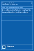 Cover: Der Allgemeine Teil des Strafrechts in der aktuellen Rechtsprechung - Nomos